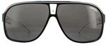 Carrera Aviator Unisex Schwarz Kristall Grau Polarisierte Sonnenbrille