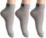 3er-Pack Kn&ouml;chelsocken f&uuml;r Herren und Damen F9300
