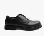 ENTSPANNTER PASSFORM: COTTONWOOD - ELKS SR Herren Leder Antirutschschuhe Schwarz