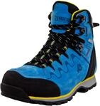 Damen Wanderschuhe Leder Blau