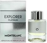 Montblanc Explorer Platinum Eau De Parfum 60ml