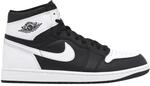 Nike Air Jordan 1 Retro High OG Reverse Panda Schwarze Trainer