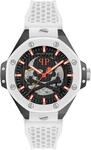 Philipp Plein Plein $keleton Royal Wei&szlig; Herren Armbanduhr PWPFA0724