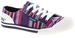 Rocket Dog Womens Jazzin Canvas Aloe Lace Up Turnschuhe