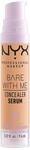 NYX Bare With Me Concealer-serum #mittelgolden 9,6 ml