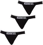 Pack-3 Atmungsaktive Stoff-Slip Diesel 00SH9I-0GDAC Herren