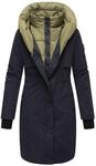Navahoo Damen Winterjacke Snowelf &ndash; Leicht & Warm mit Magnetverschluss
