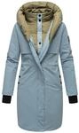 Navahoo Damen Winterjacke Snowelf &ndash; Leicht & Warm mit Magnetverschluss