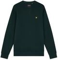 Lyle & Scott Sweatshirt mit Rundhalsausschnitt in Gr&uuml;n