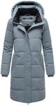 Navahoo Wintertanz Damen Winter Steppjacke mit abnehmbarer Kapuze