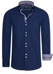 Rusty Neal Overhemd Regular Fit Blau