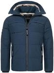Alessandro Salvarini Herren Winter Steppjacke AS-334 mit gef&uuml;tterter Kapuze
