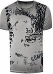 T-Shirt Verwaschen American Eagle Print