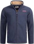 Arctic Seven Herren Fleece Jacke &ndash; Navy