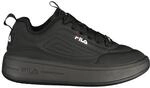Fila schwarze Polyurethan Damen Sneaker