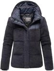 Marikoo Damen Teddy Puffer Jacke mit Kapuze & Rei&szlig;verschluss &ndash; Kaguraa