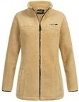Arctic Seven Damen Sherpa Fleecejacke &ndash; W&auml;rmende Outdoorjacke mit Zipper &ndash; Pale