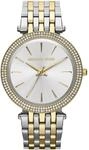 Michael Kors Darci MK3215 Damen Edelstahl-Uhr mit zwei Farben 39 mm
