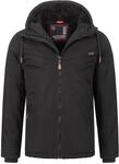 Alessandro Salvarini Herren Winterjacke AS-331 mit Teddyfell & Kapuze