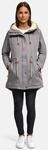 Navahoo Ireliaa Damen Parka &ndash; Windabweisende Winterjacke mit Teddyfell & Kapuze -