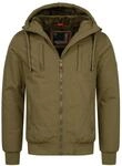 Alessandro Salvarini Herren Winterjacke AS-320 mit Teddyfell-Innenfutter & Kapuze &ndash;