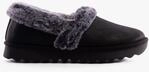 Skechers Cozy Up Damen Hausschuhe Aus Polyester In Schwarz