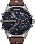 Diesel DZ7314 Mr Daddy Dual Time Chronograph Marineblaues Zifferblatt Herrenuhr