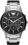 Emporio Armani Renato Silber Herren Armbanduhr AR2460