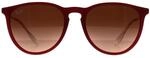 Ray-Ban RB4171 Erika 6815A5 poliertem Gummi violett rosa Farbverlauf braun