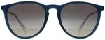 Ray-Ban RB4171 Erika 681311 poliertem Gummi blau Farbverlauf grau Sonnenbrille