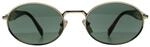 Prada PR65ZS ZVN70L blass gold dunkelgr&Atilde;&frac14;n Sonnenbrille