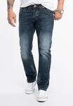 Rock Creek Jeans Straight Leg Blau