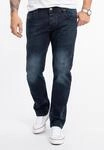 Rock Creek Jeans Straight Leg Blau