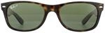 Lunettes De Soleil Ray-Ban Nouveau Wayfarer 2132 902/58 Tortue Vert Polaris&eacute; 55mm