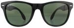 Lunettes De Soleil Ray-Ban Raying Wayfarer 4105 Noir 601 50mm