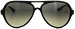 Ray-Ban Aviator Unisex-Sonnenbrille Schwarz Grau Gradient