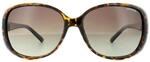 Polaroid Butterfly Womens Havanna Schwarz Braun Gradient Polarisierte Sonnenbrille