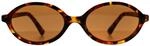 Miu Miu MU04ZS 19P2Z1 Sonnenbrille hell havannabraun