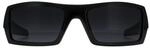 Oakley Wrap Herren Polierte Schwarz-Grau Sonnenbrille