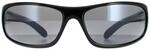 Bolle Wrap Herren Gl&auml;nzend Schwarz Polarisierte TNS Sonnenbrille