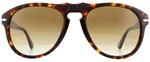 Persol Aviator Mens Havana Brown Gradient Lunettes de soleil