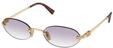Miu Miu Sonnenbrille Lila Verlauf/Gold