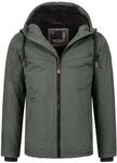 Alessandro Salvarini Herren Winterjacke AS-331 mit Teddyfell & Kapuze