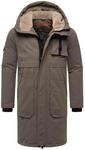 Stone Harbour Herren Outdoorjacke Cyriaan mit Teddyfellkapuze & winddichtem Design