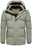 Stone Harbour Herren Winterjacke Taviaan mit Fleecekapuze & winddichtem Design