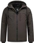 Arctic Seven Herren Winterjacke Dunkelgrau