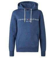 Tommy Hilfiger Logo Hoodie Blau