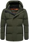 Stone Harbour Herren Winterjacke Taviaan mit Fleecekapuze & winddichtem Design