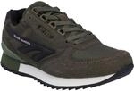 Hi-Tec Silver Shadow PU Wildleder/Polyester Herren Schn&uuml;rschuhe in Dunkeloliv