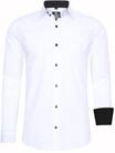 Rusty Neal Overhemd Slim Fit Weiss